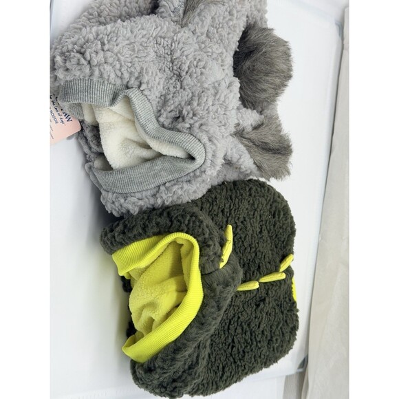 Pair Of New Top Paw Dog Sherpa Fleece Coats DINO & BUNNY Styles Soft Size Small - Picture 8 of 8